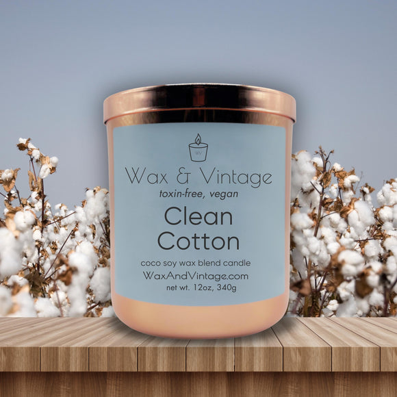 Clean Cotton Wax Melt, 2 oz – Life With Soap